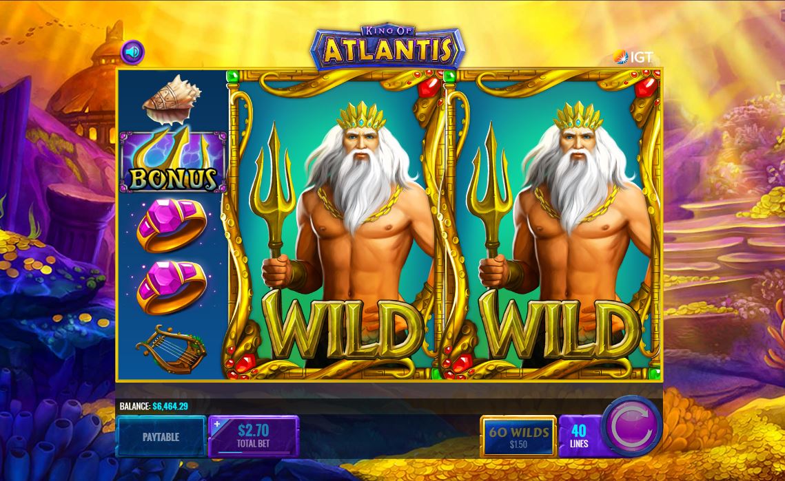 King of Atlantis carousel navigation 4