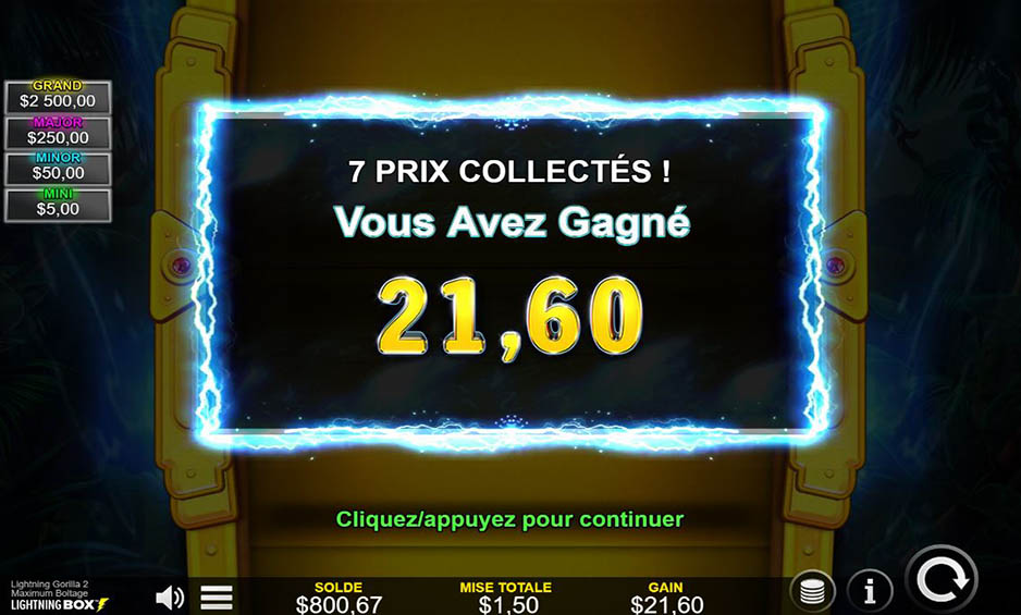 Lightning Gorilla 2 Maximum Boltage carousel image 5