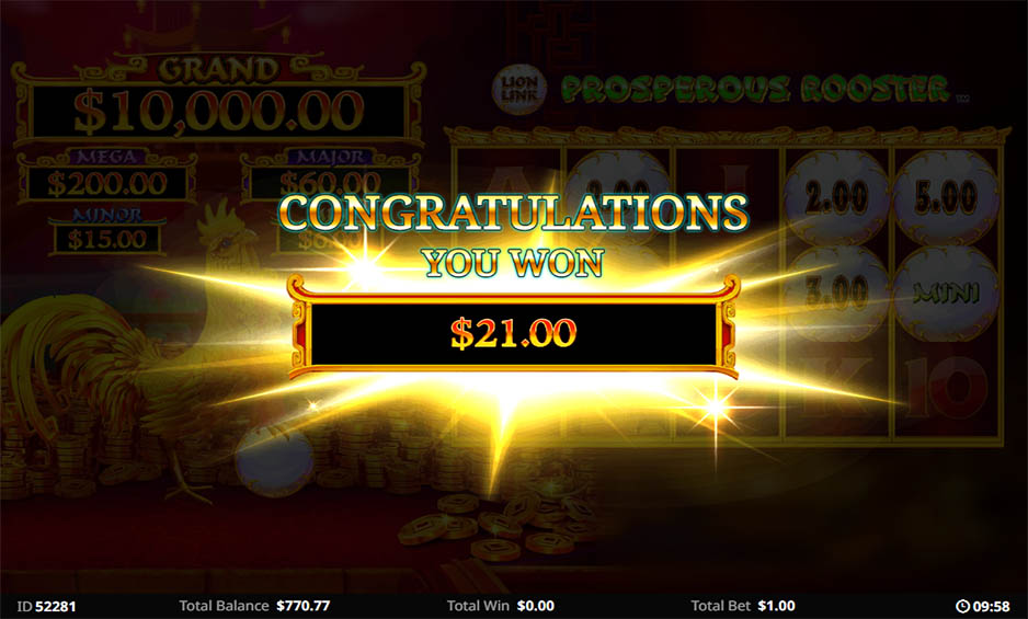 Lion Link Prosperous Rooster carousel image 4