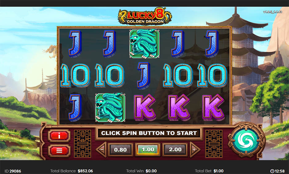 Lucky 8 Golden Dragon carousel image 1