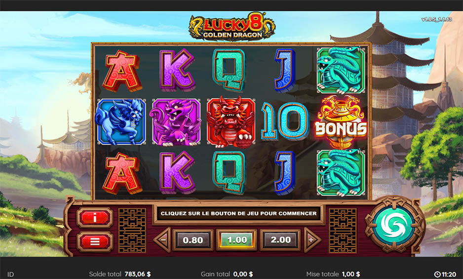 Lucky 8 Golden Dragon carousel image 1