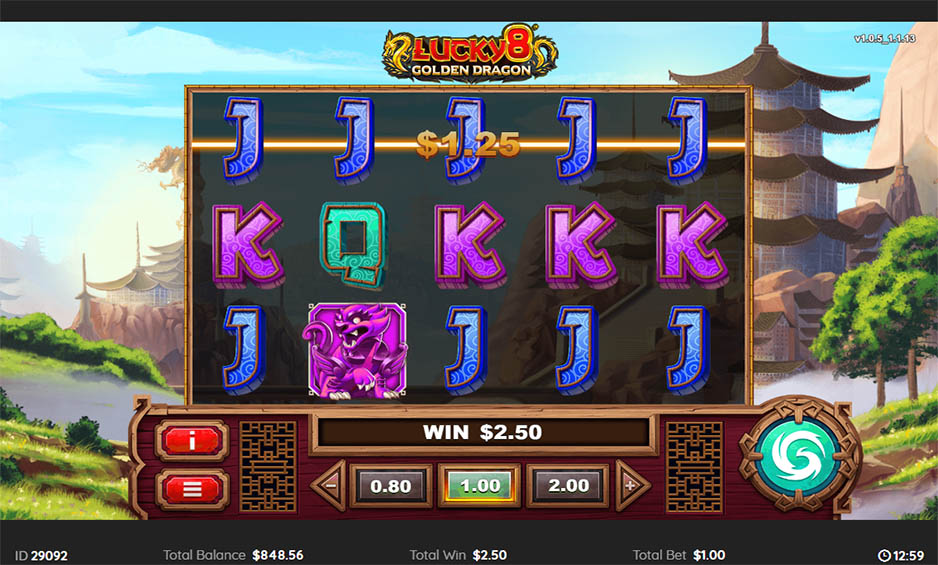Lucky 8 Golden Dragon carousel image 2