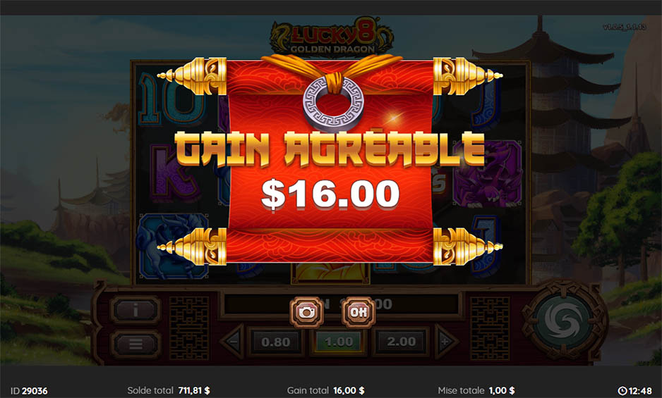 Lucky 8 Golden Dragon carousel image 3