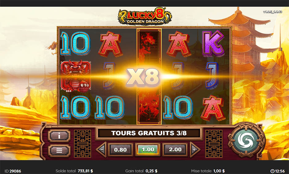 Lucky 8 Golden Dragon carousel image 6