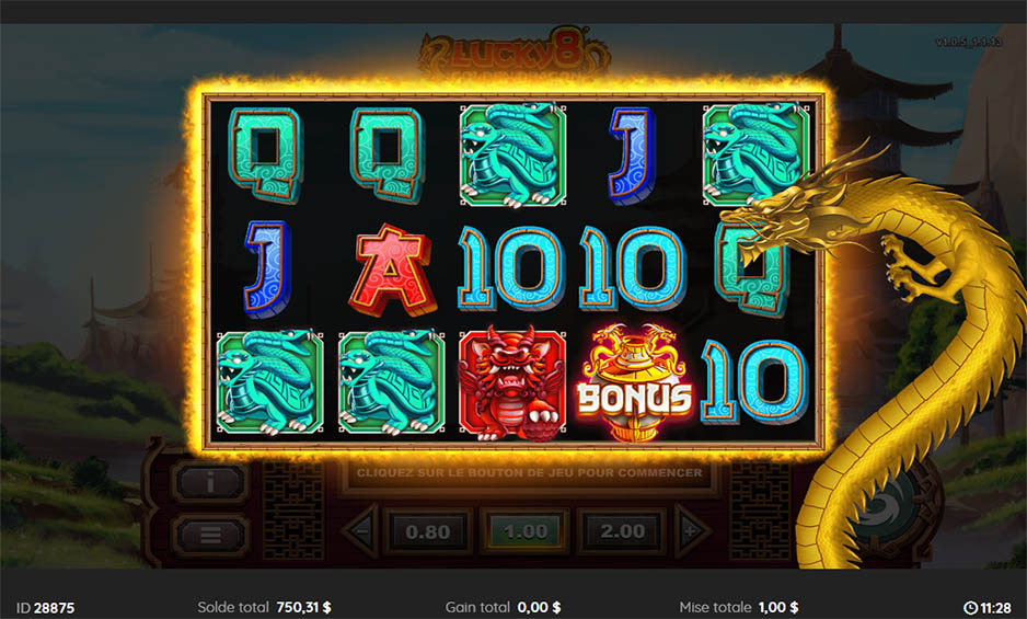 Lucky 8 Golden Dragon carousel image 4