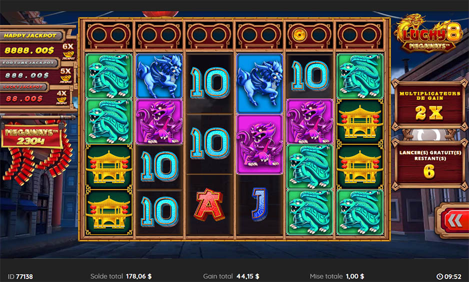 Lucky 8 Megaways carousel image 4