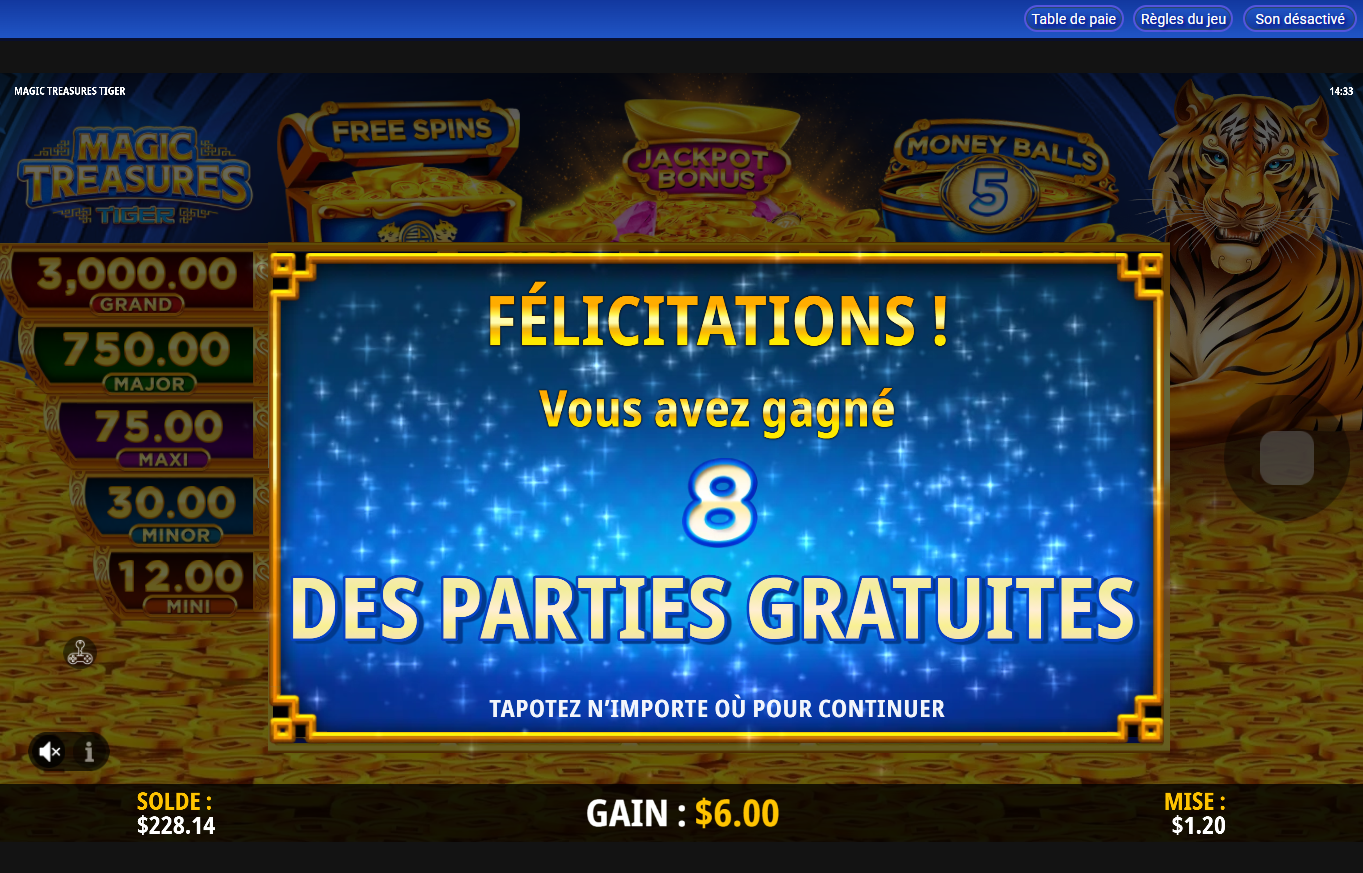 Magic Treasures Tiger carousel image 3