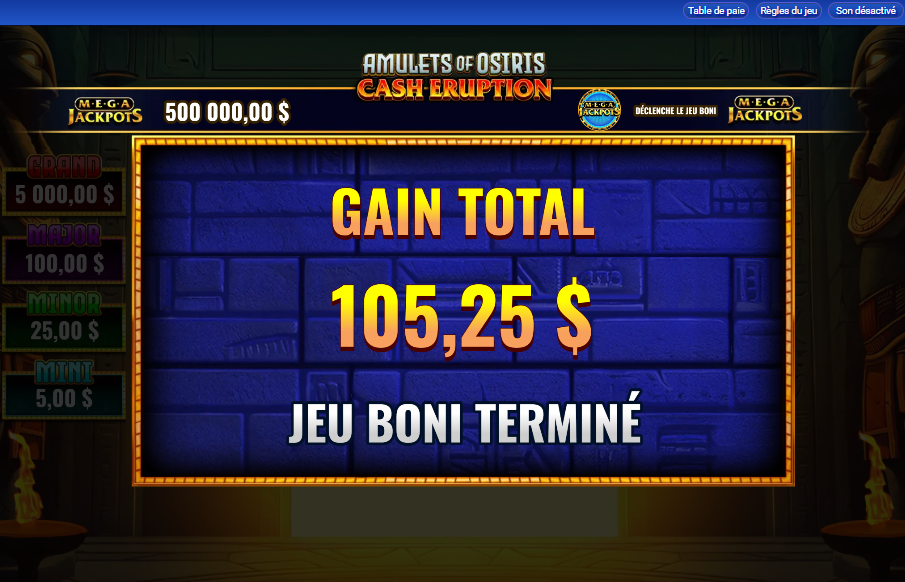 MegaJackpots Amulets of Osiris carousel image 9