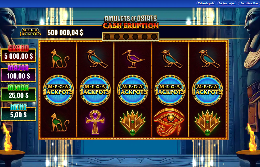 MegaJackpots Amulets of Osiris carousel image 3
