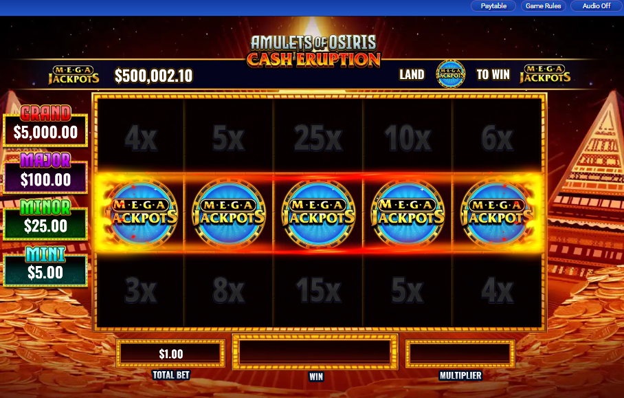 MegaJackpots Amulets of Osiris carousel image 5