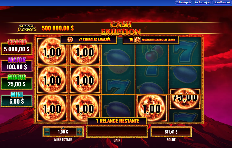 MegaJackpots Cash Eruption carousel image 4