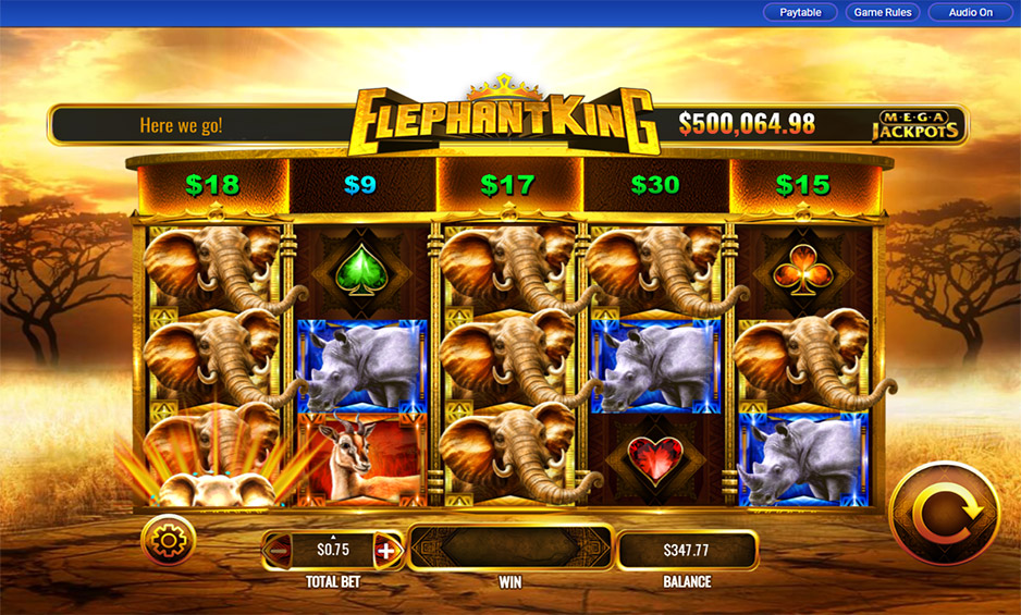 Megajackpots Elephant King carousel image 0