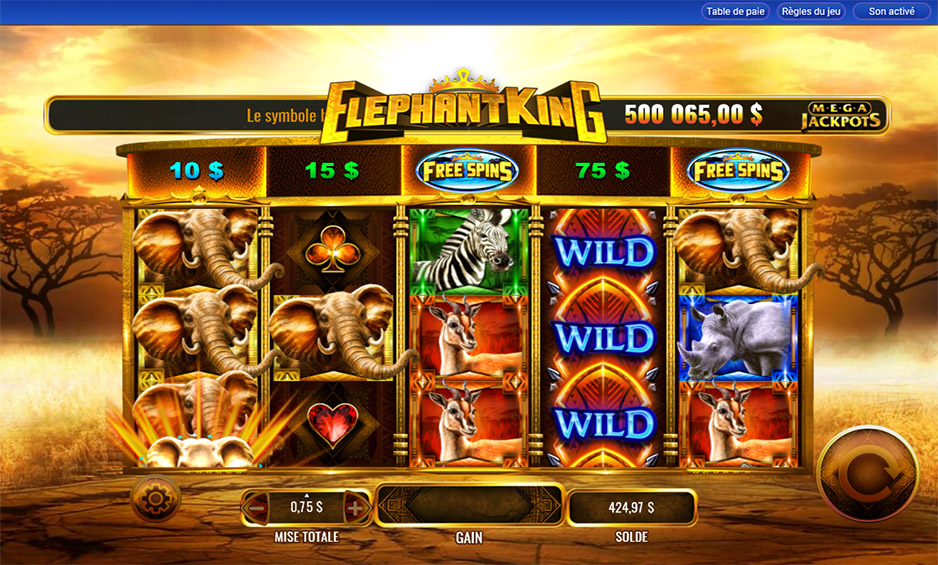 Megajackpots Elephant King carousel image 0