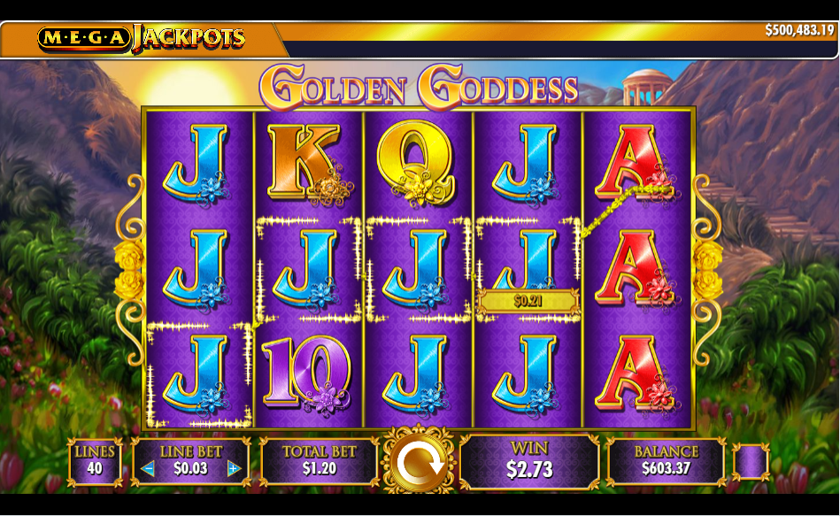 MegaJackpots Golden Goddess carousel image 3