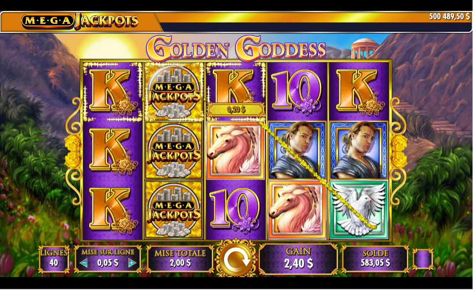Megajackpots Golden Goddess carousel image 4