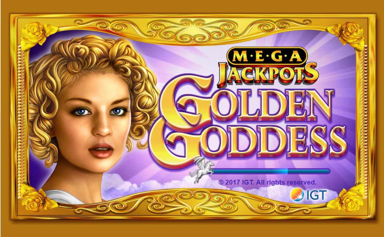 MegaJackpots Golden Goddess carousel navigation 0