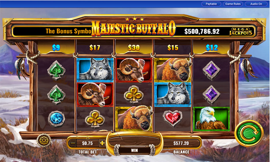 Megajackpots Majestic Buffalo carousel image 0