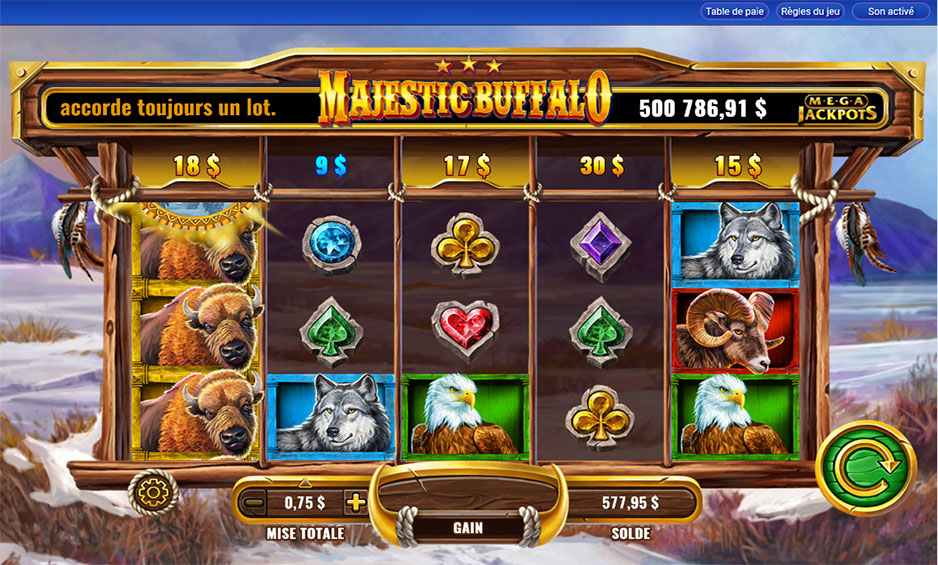 Megajackpots Majestic Buffalo carousel image 0