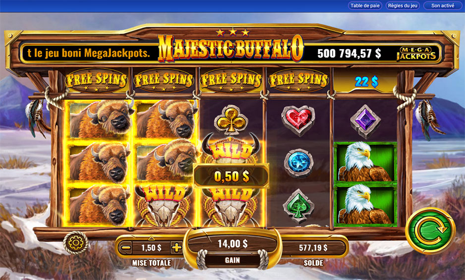 Megajackpots Majestic Buffalo carousel image 1