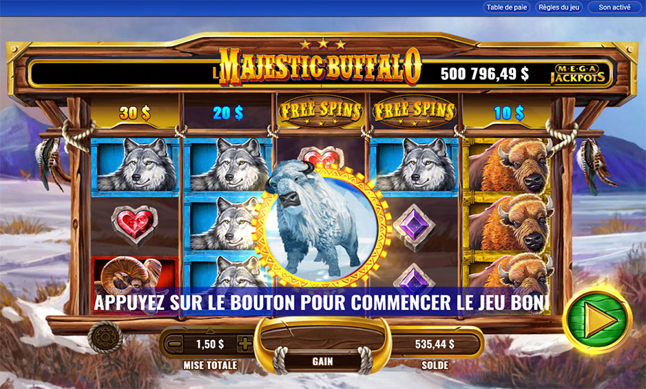 Megajackpots Majestic Buffalo carousel image 2