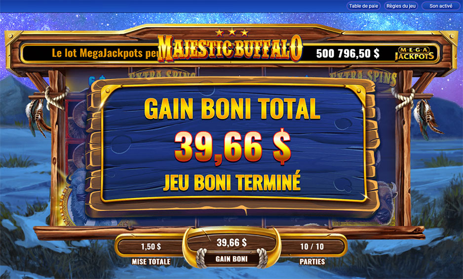 Megajackpots Majestic Buffalo carousel image 4
