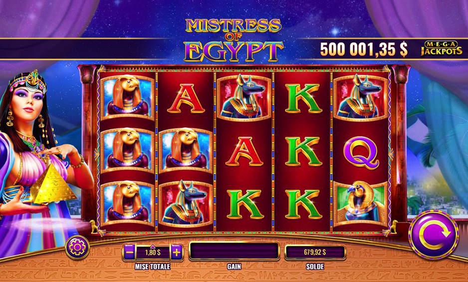 MegaJackpots Mistress of Egypt carousel image 0