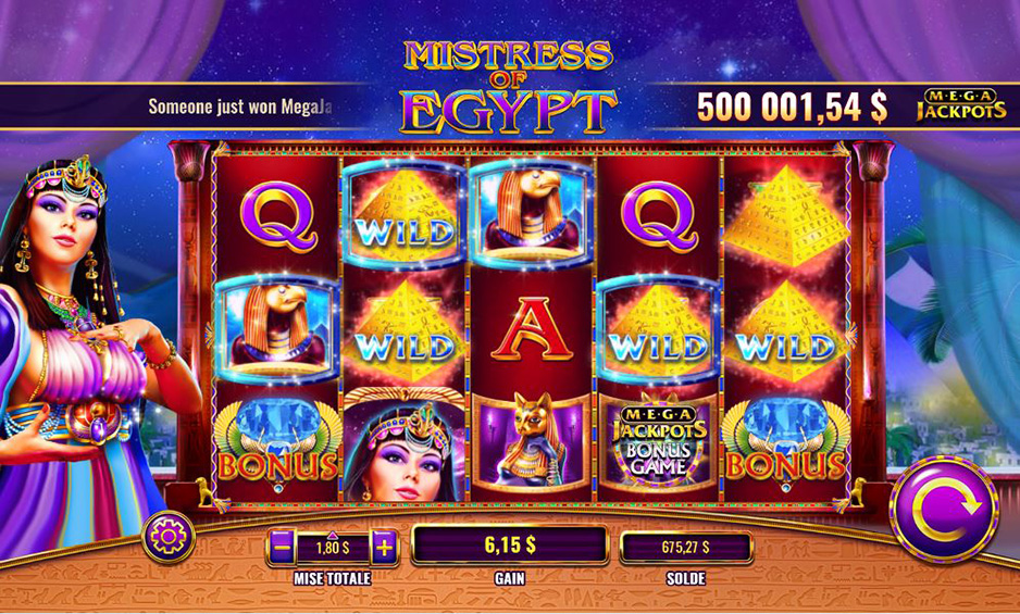 MegaJackpots Mistress of Egypt carousel image 1