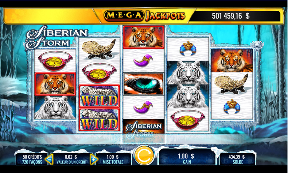 Megajackpots Siberian Storm carousel image 1