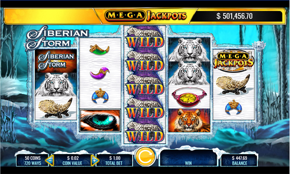 Megajackpots Siberian Storm carousel image 0