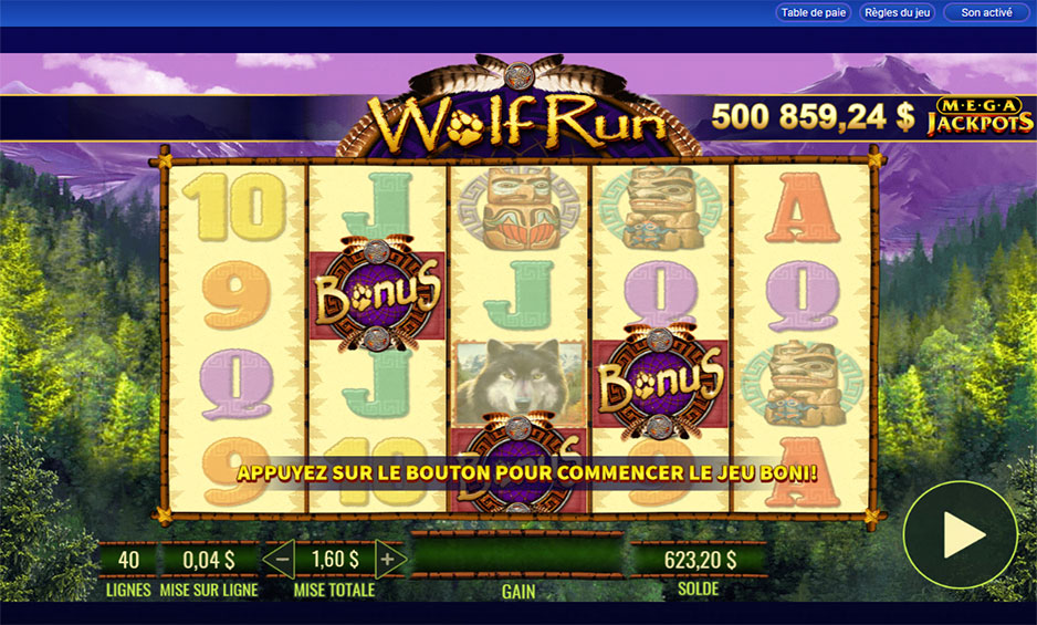 Megajackpots Wolf Run carousel image 2