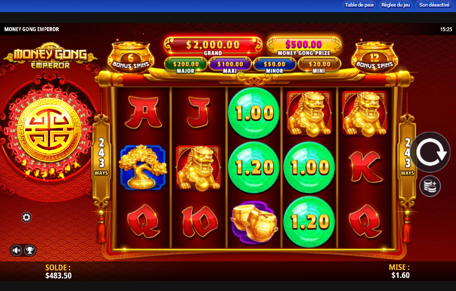 Money Gong Emperor carousel image 0