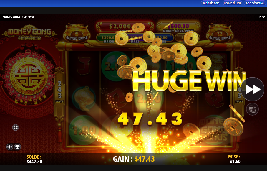 Money Gong Emperor carousel image 2
