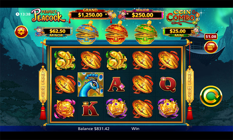 Perfect Peacock Coin Combo carousel image 0