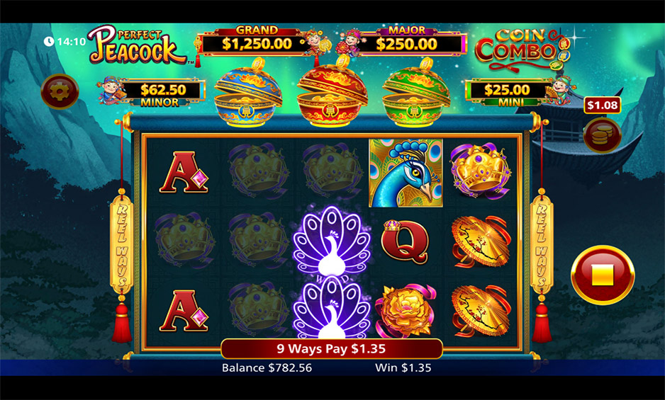 Perfect Peacock Coin Combo carousel image 1