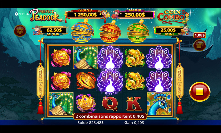 Perfect Peacock Coin Combo carousel image 1