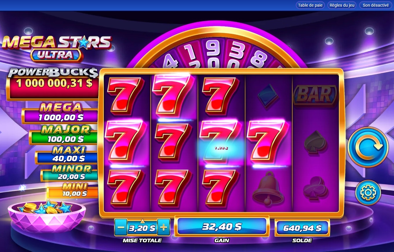 Powerbuck$ Mega Stars Ultra carousel image 1