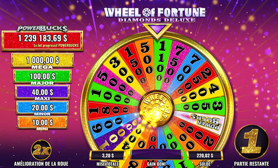 Wheel of Fortune Diamonds Deluxe carousel image 3