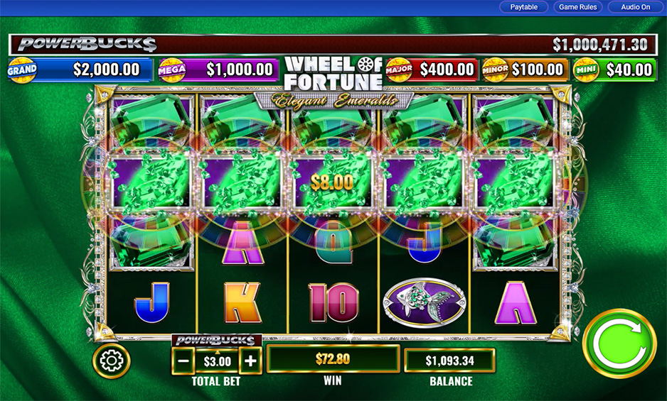 Wheel of Fortune Elegant Emeralds carousel image 3