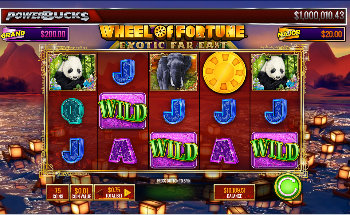 Wheel of Fortune Exotic Far East carousel image 0