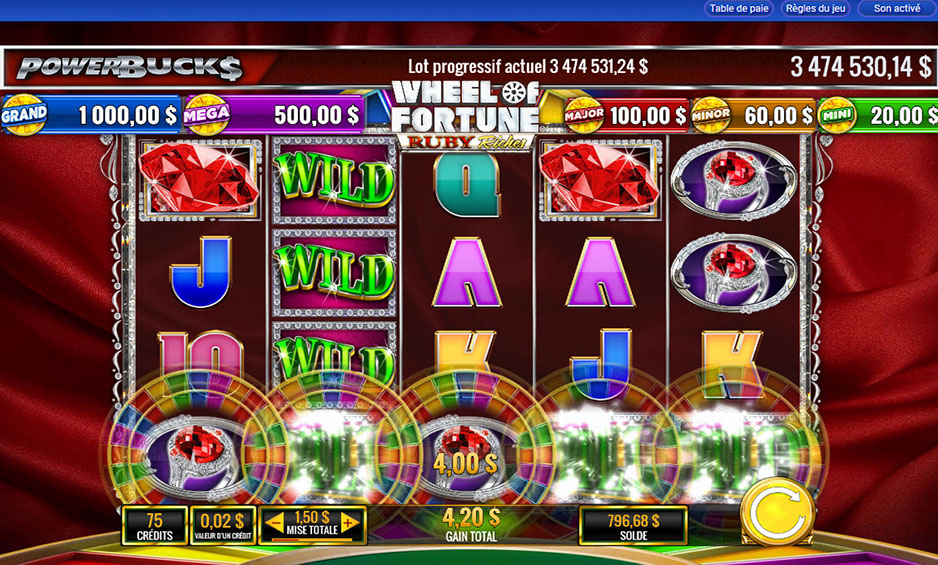 Wheel of Fortune Ruby Riches carousel image 1
