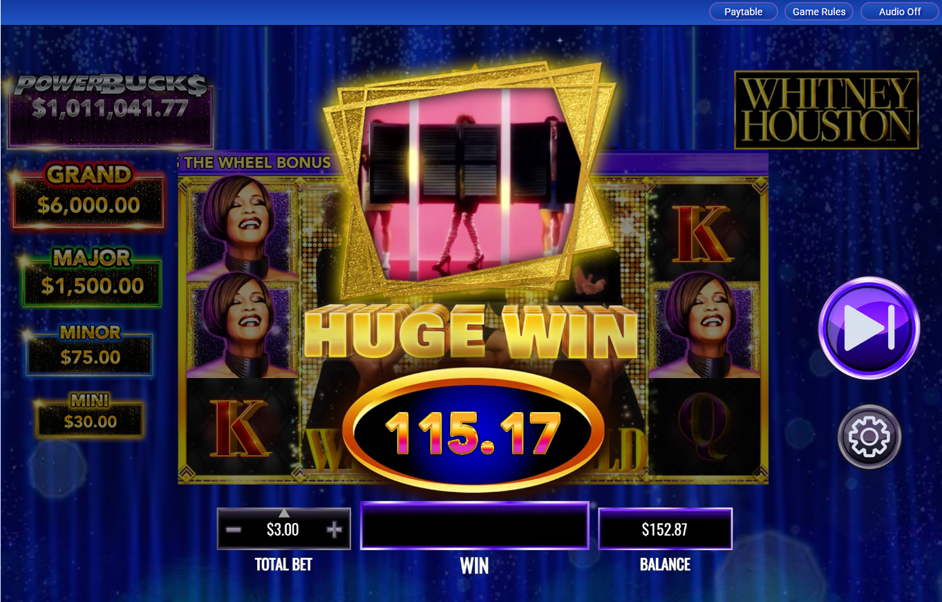 Powerbuck$ Whitney Houston carousel image 2