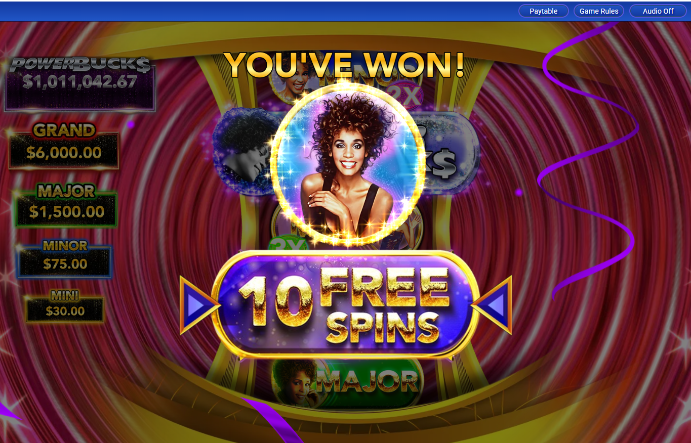 Powerbuck$ Whitney Houston carousel image 10