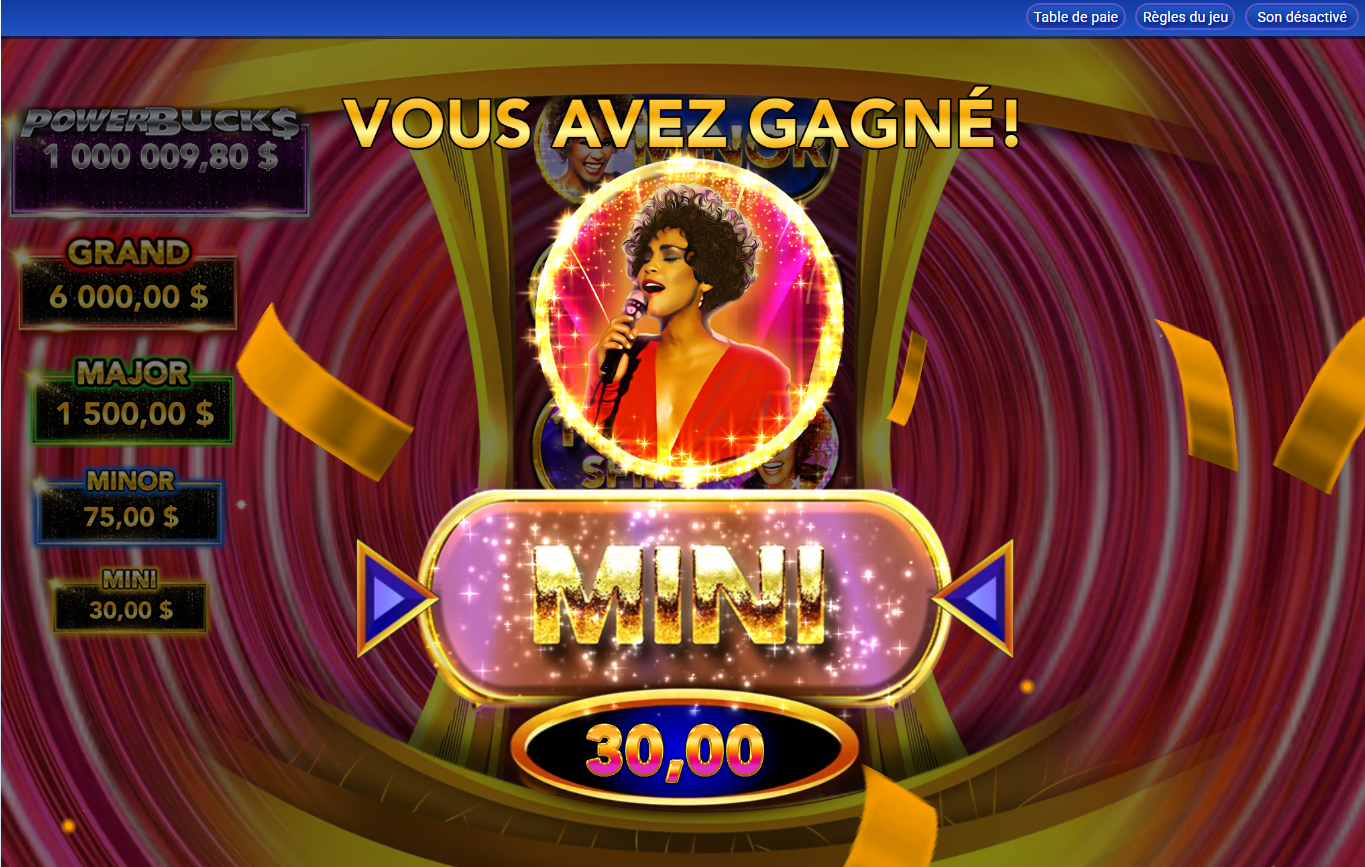 Powerbuck$ Whitney Houston carousel image 4