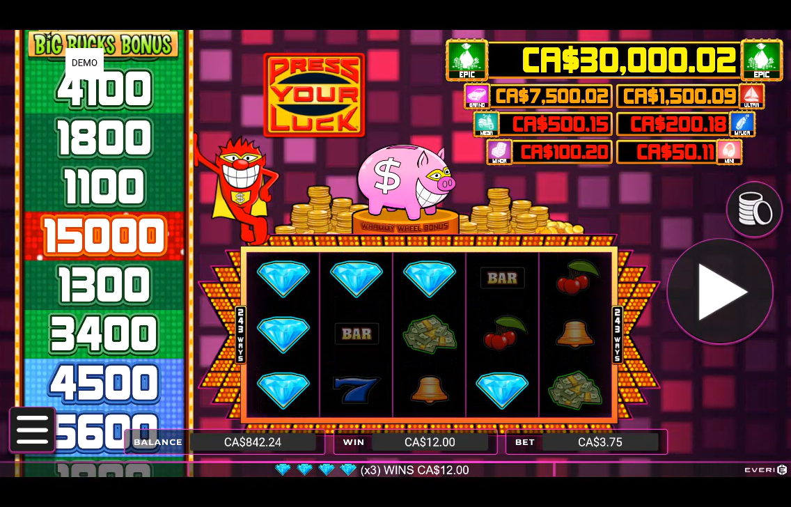 Press Your Luck Whammy Wilds carousel image 1