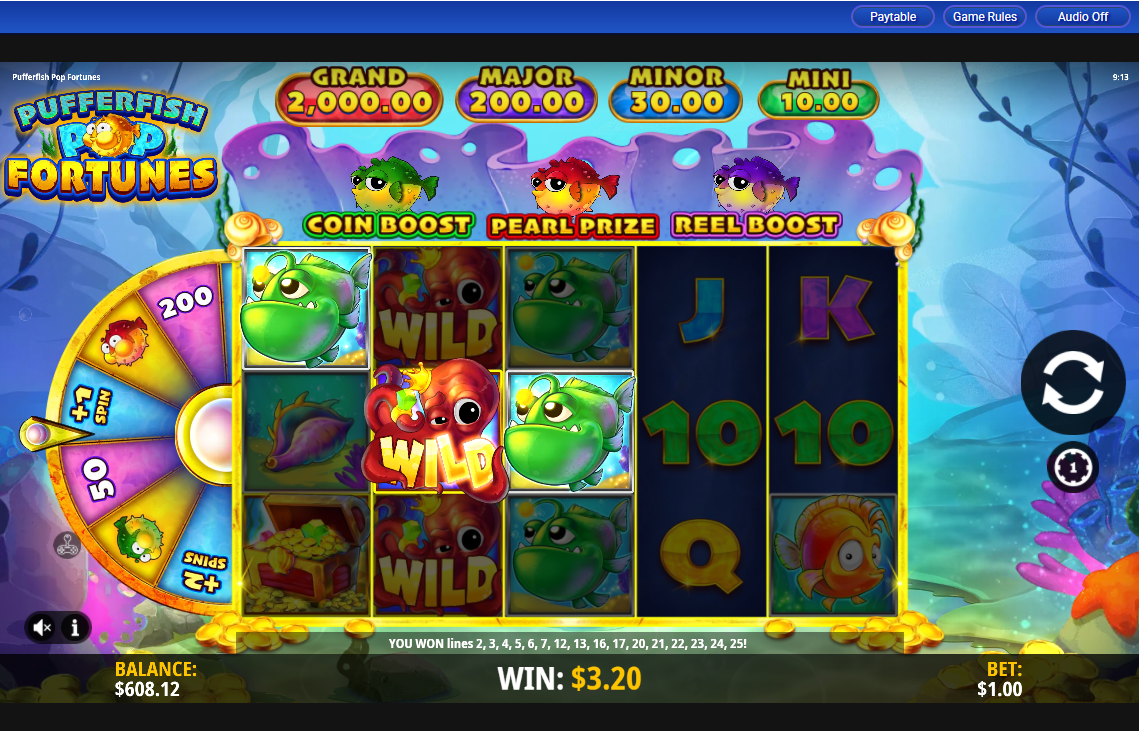 Pufferfish Pop Fortunes carousel image 1