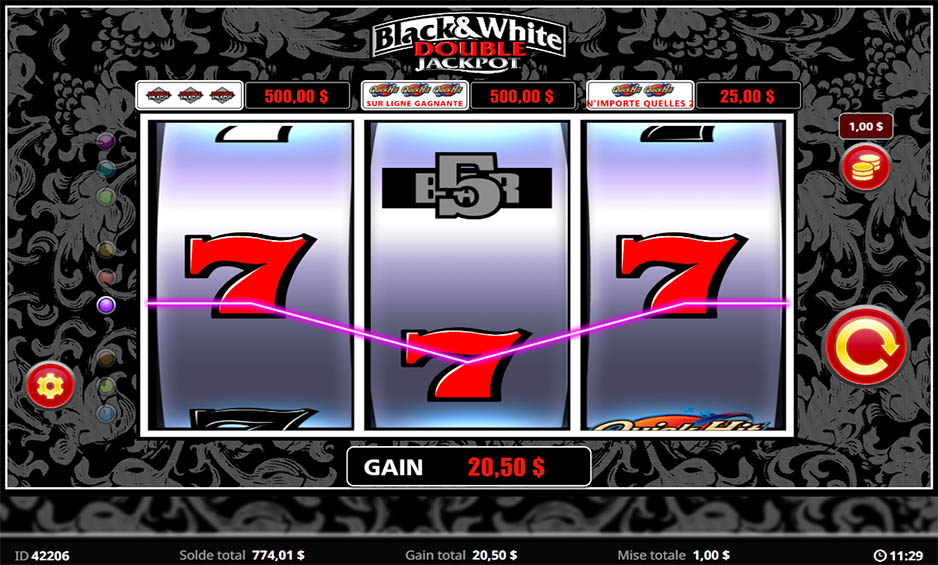 Quick Hit B&W Double Jackpot carousel image 3