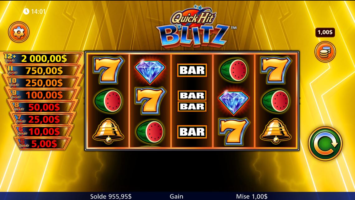 Quick Hit Blitz Gold carousel image 2