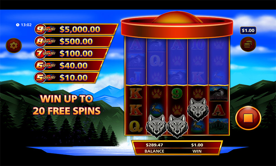 Quick Hit Ultra Pays Wolf Mountain carousel image 2