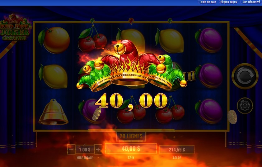 Red Hot Joker Cascade carousel image 4