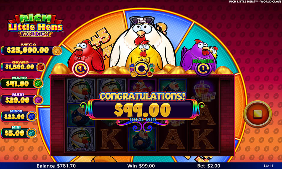 Rich Little Hens World Class carousel image 5